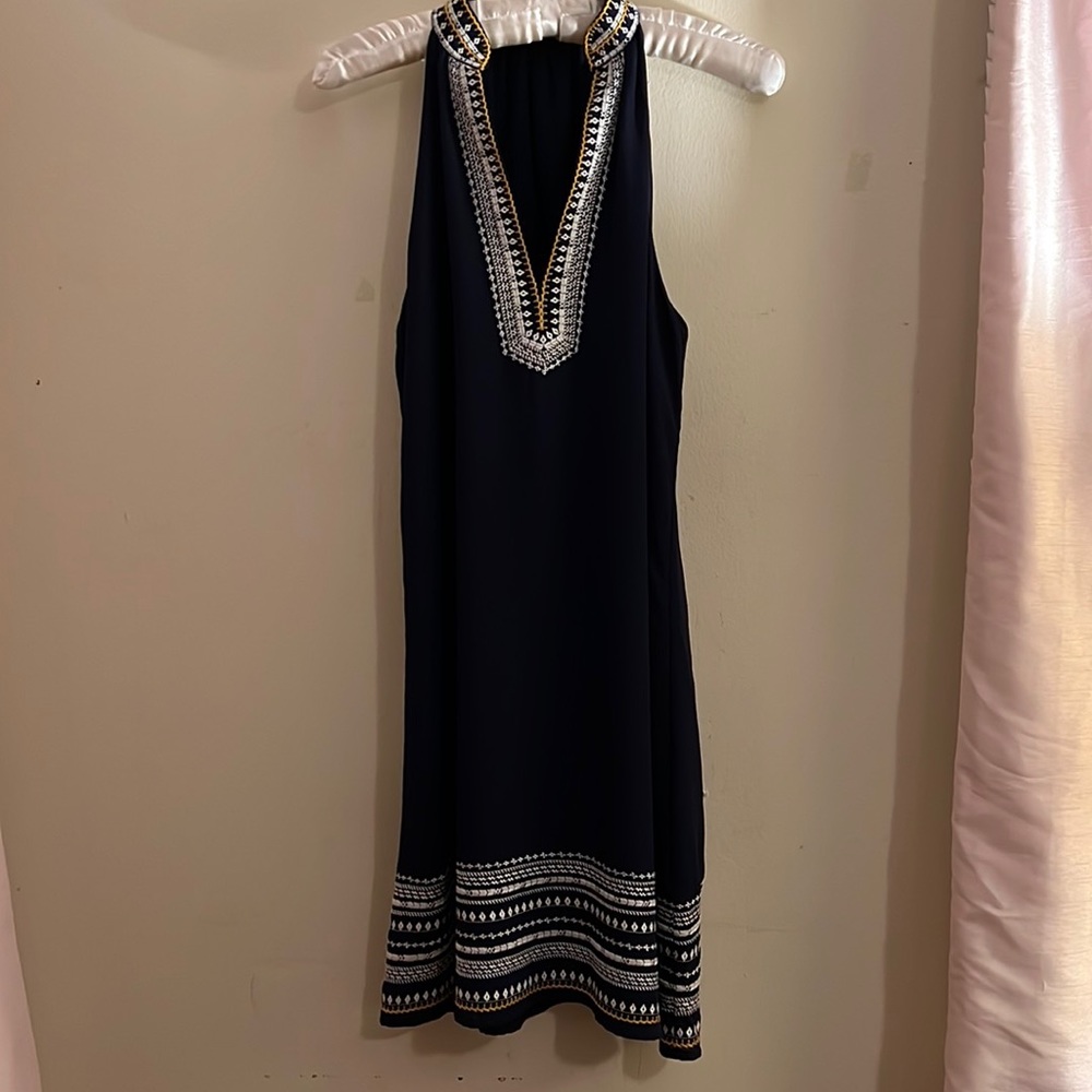 Thml Womens Chana Embroidered Tunic Dress